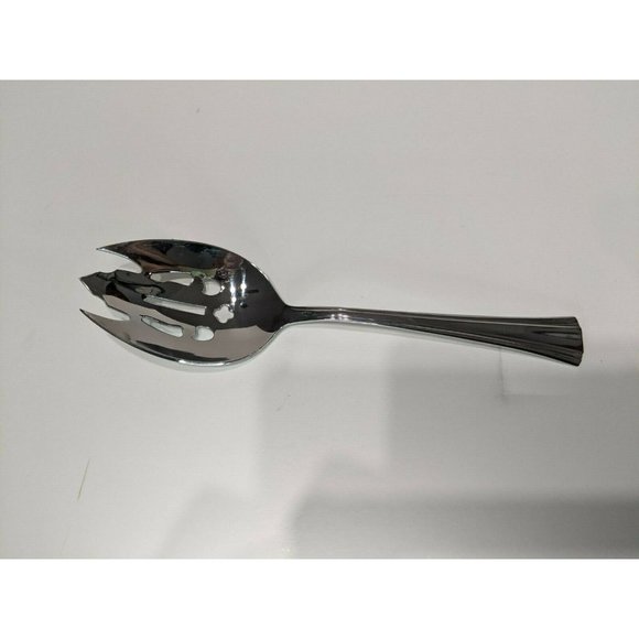 Reed & Barton BROOKSHIRE Pierced Veg Serving Spoon Stainless Flatware 9 1/4" - Picture 1 of 7